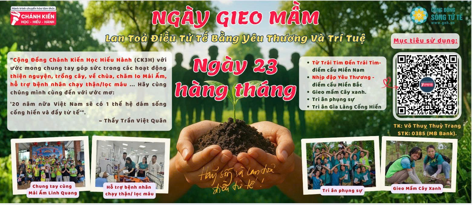 NGÀY GIEO MẦM – 23.09 🌱
