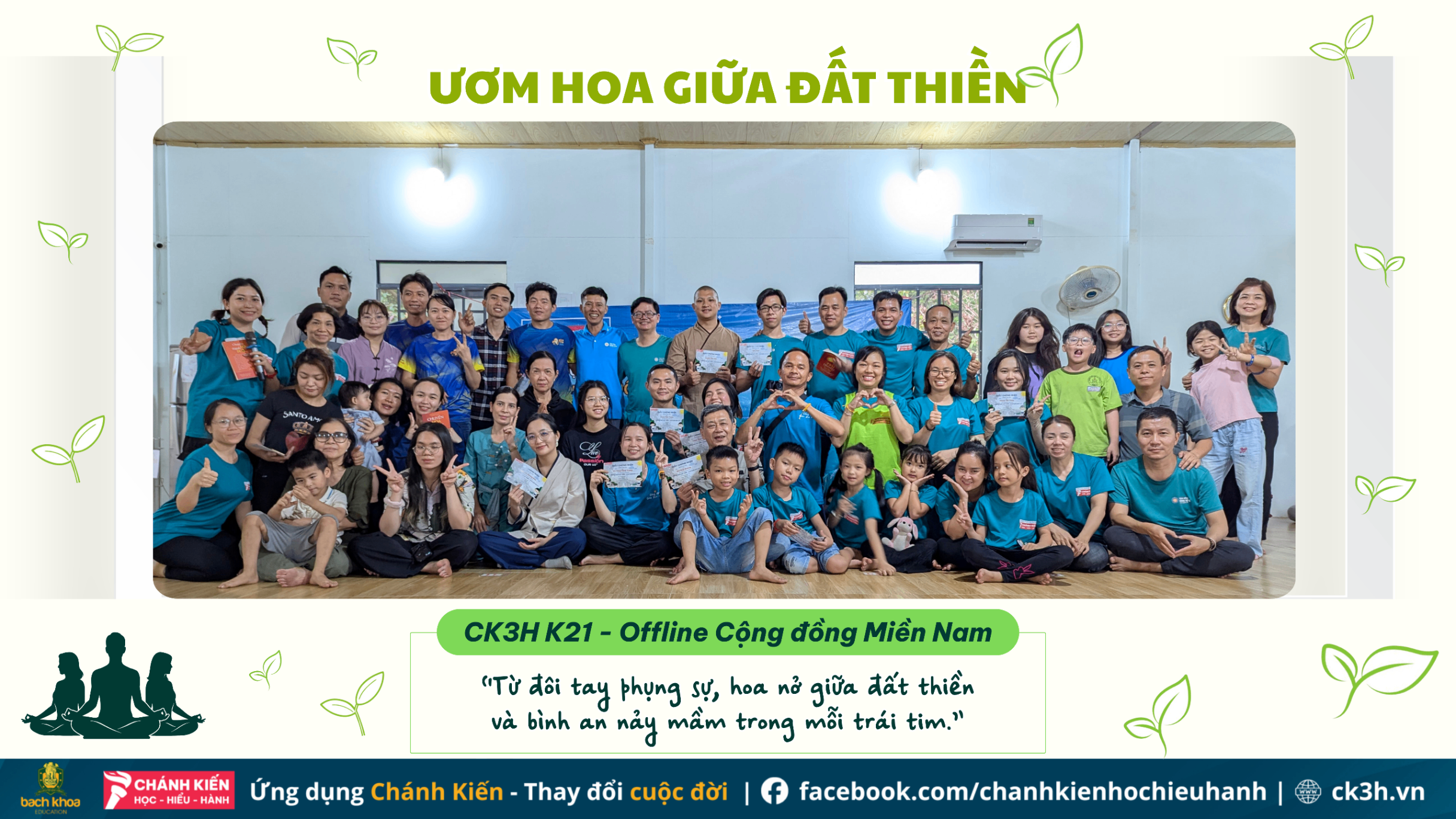 ƯƠM HOA GIỮA ĐẤT THIỀN