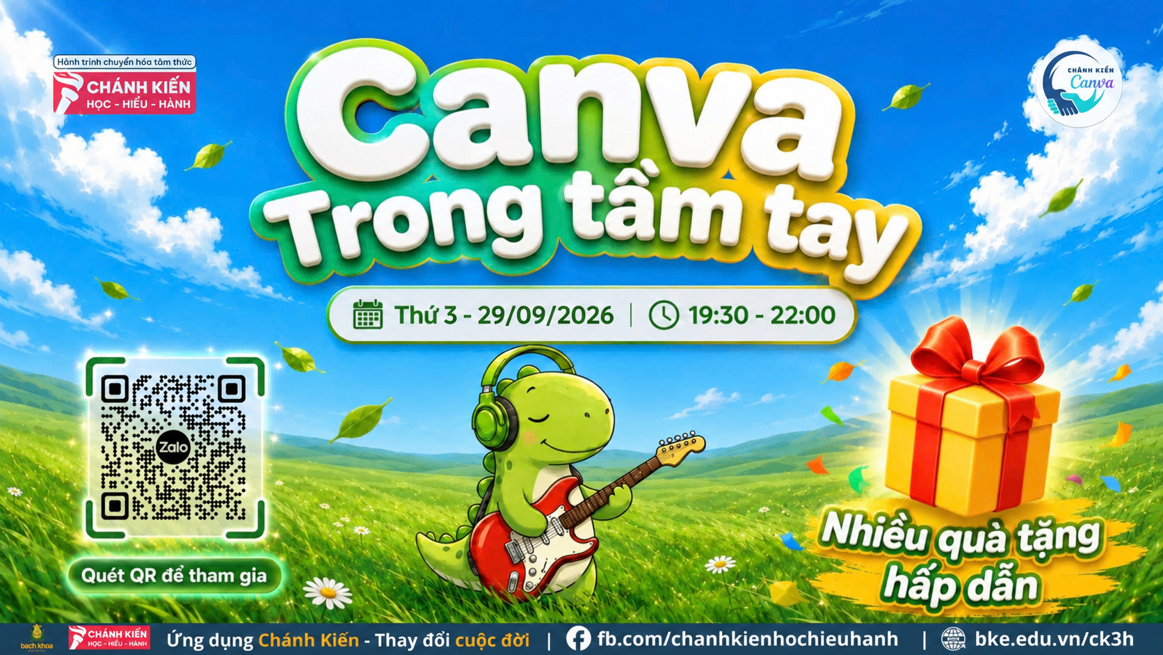 🎨 CANVA TRONG TẦM TAY – THIẾT KẾ DỄ DÀNG, LAN TỎA ĐIỀU TỬ TẾ