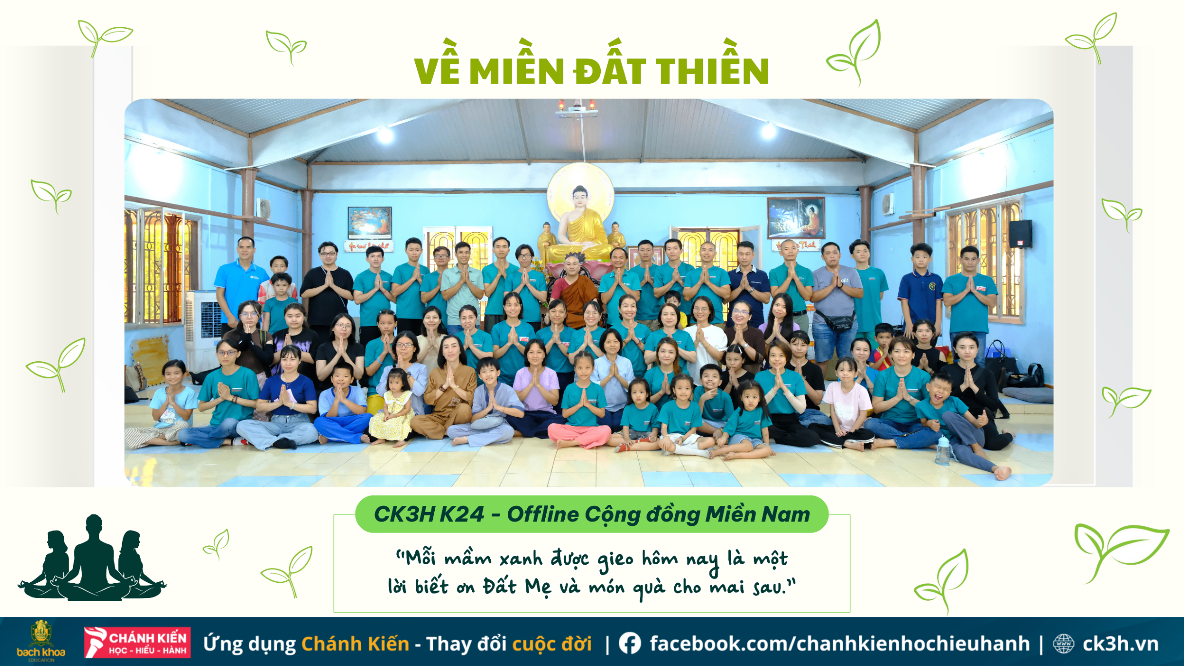 VỀ MIỀN ĐẤT THIỀN – GIEO MẦM XANH, NUÔI DƯỠNG TÂM LÀNH