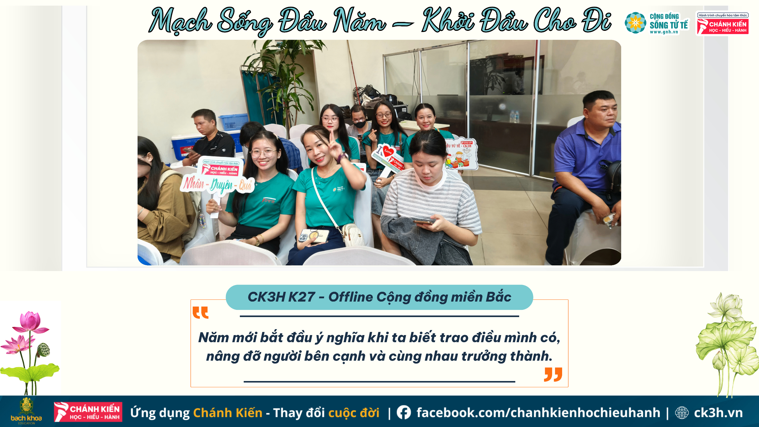 Mạch Sống Đầu Năm – Khởi Đầu Cho Đi