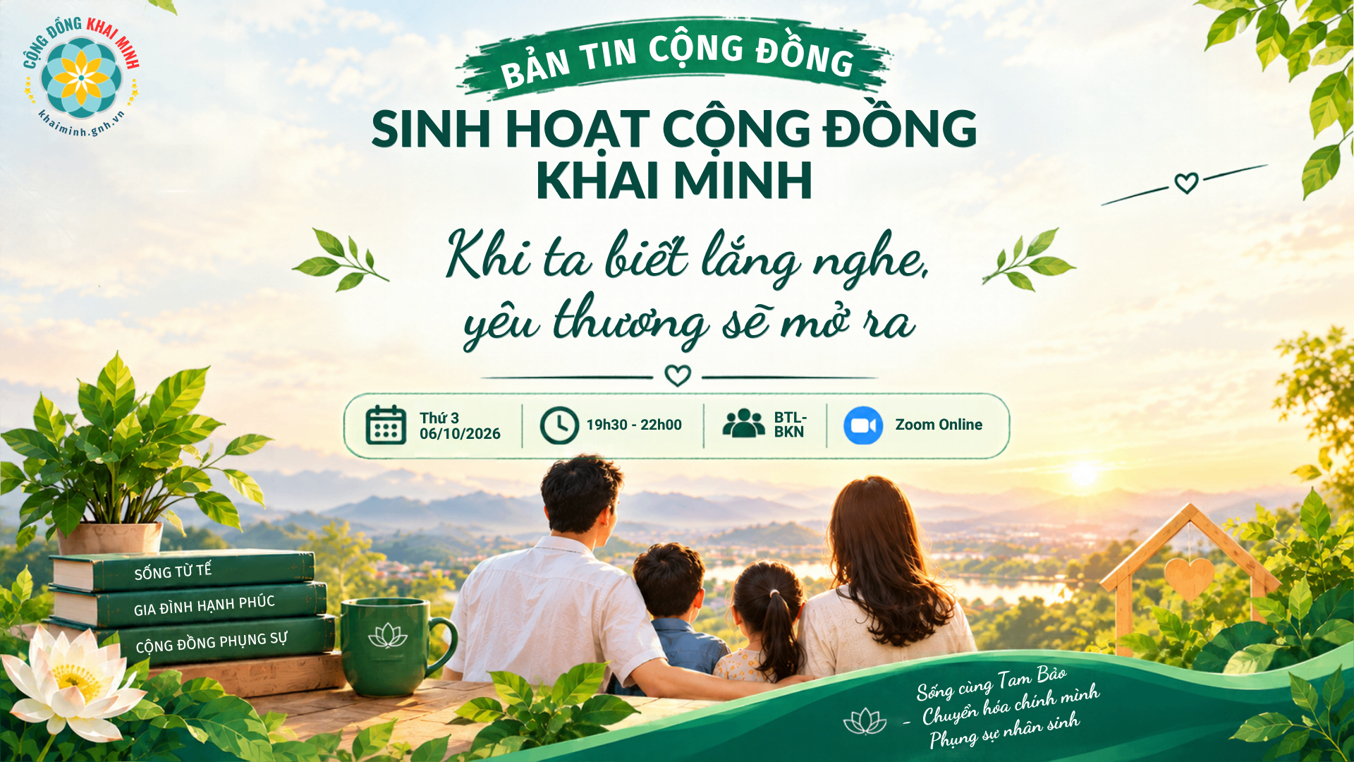 🌿 BẢN TIN CỘNG ĐỒNG KHAI MINH