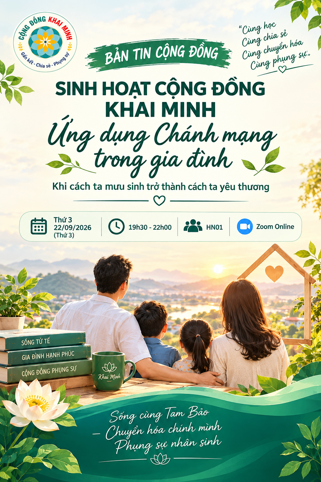 SINH HOẠT CỘNG ĐỒNG KHAI MINH