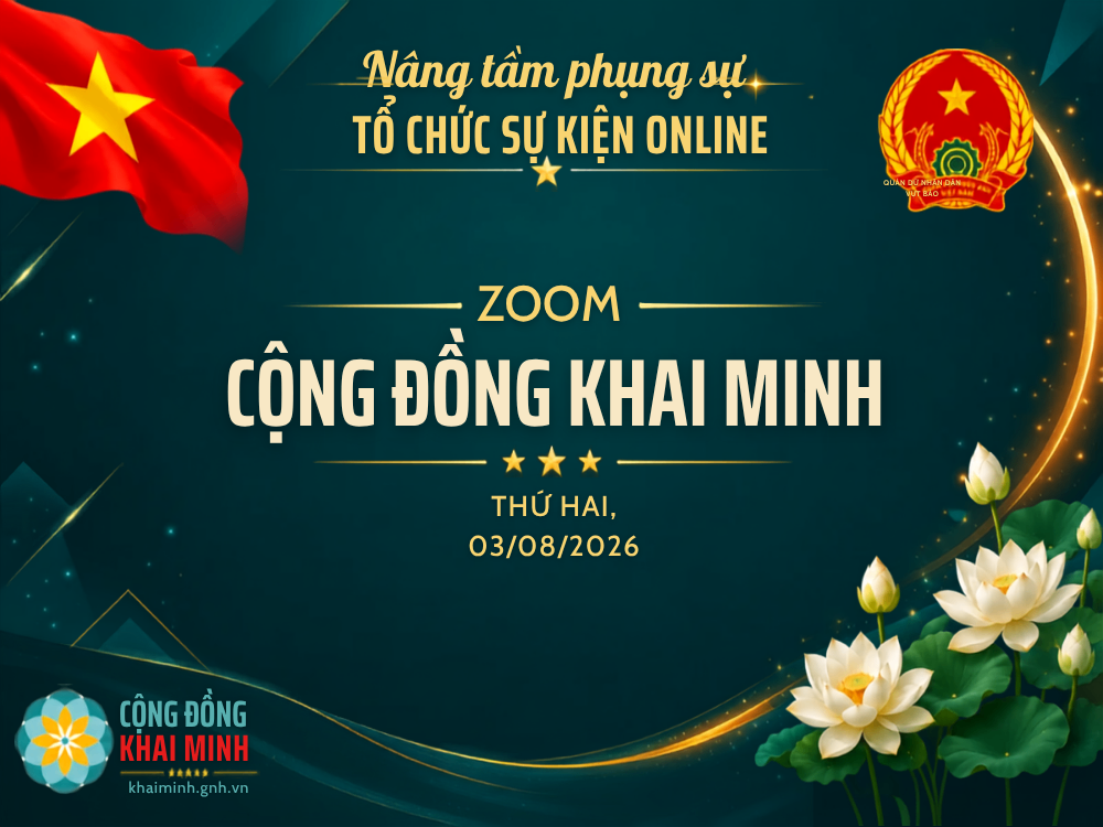 Zoom thứ Hai| Nâng tầm phụng sự- QUY TRÌNH TỔ CHỨC BUỔI CHIA SẺ CỘNG ĐỒNG TRÊN ZOOM (Trước – Trong – Sau)
