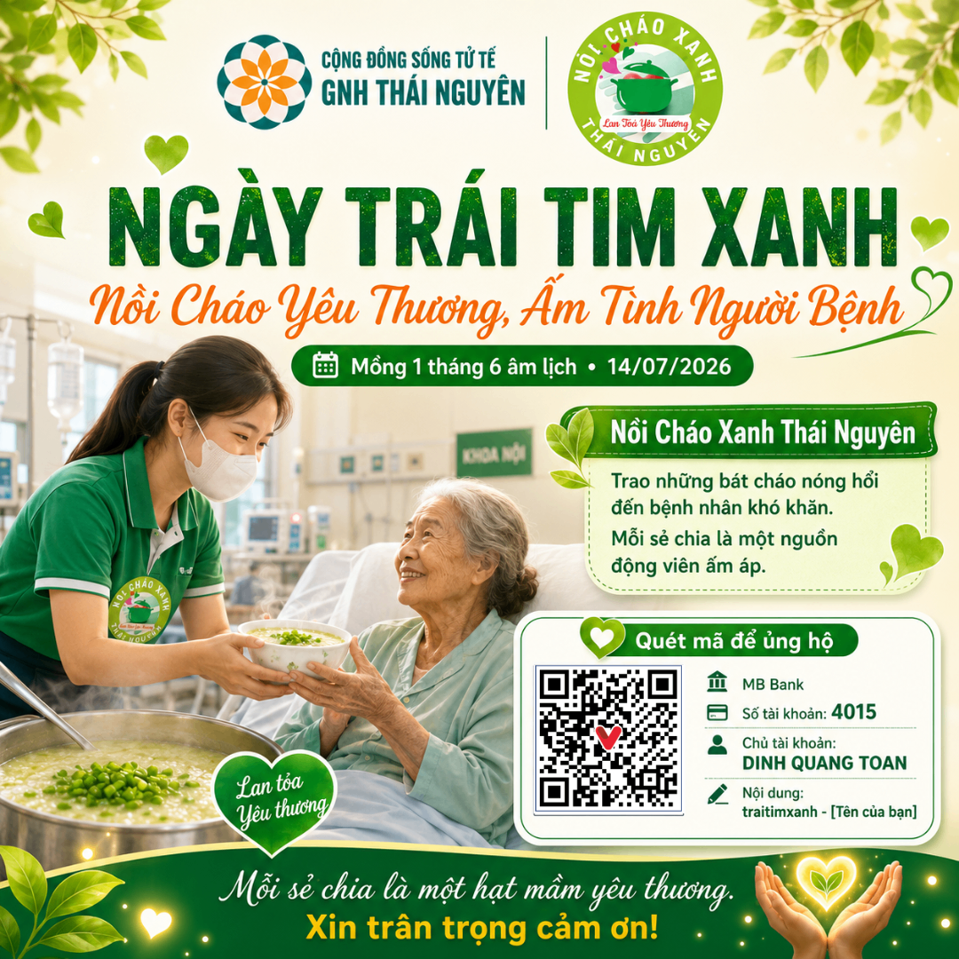 Ngày Trái Tim Xanh - Tháng 6 Âm Lịch - 14/07/2026
